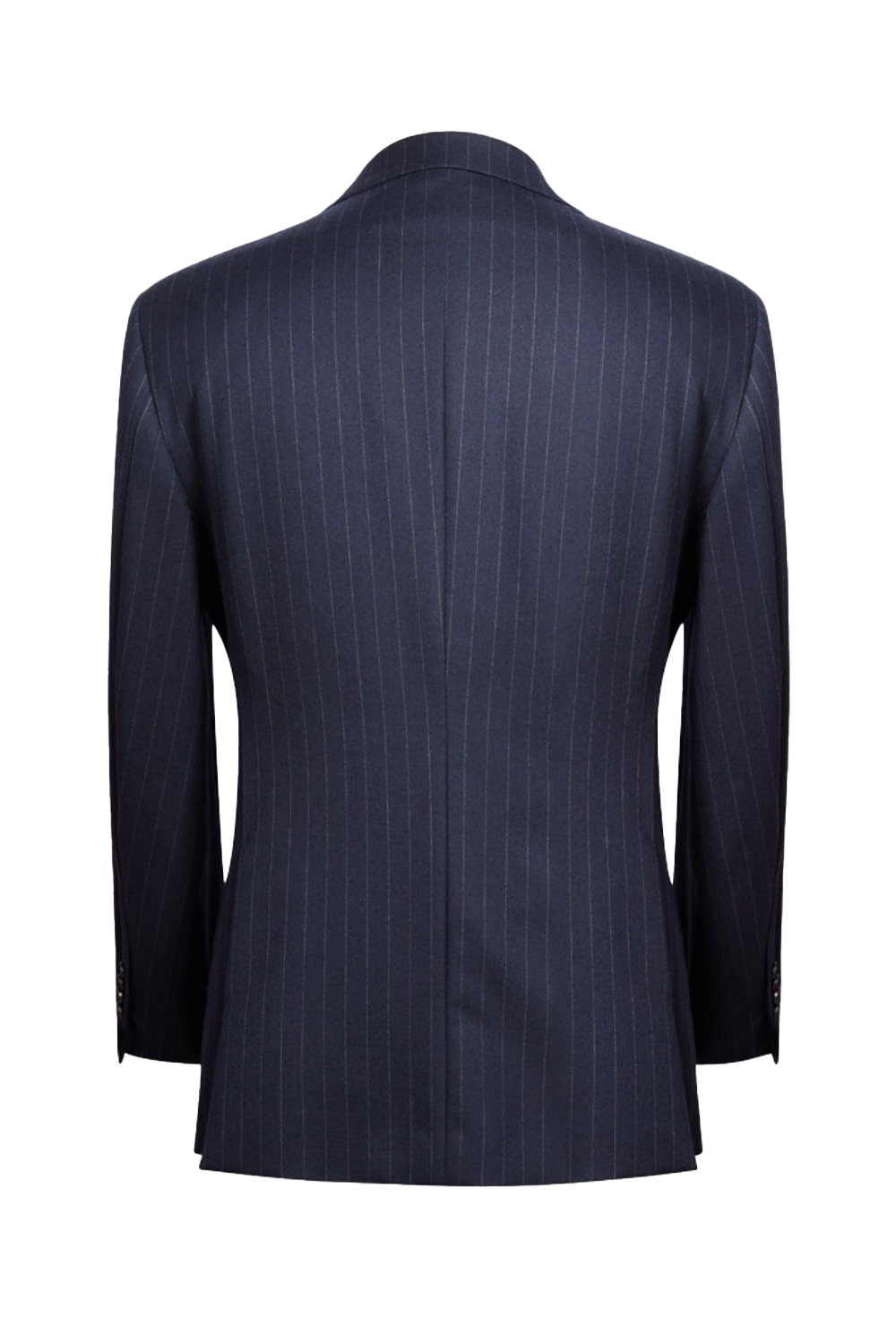 Blazer double breasted, em lã tropical com lapela peak - Risca de Giz