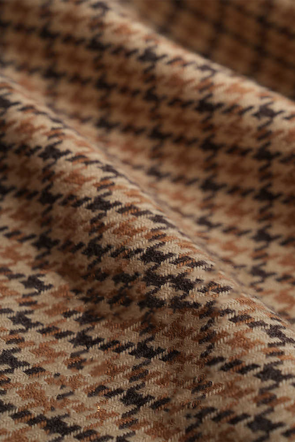Lanifício FOX BROTHERS & CO - Blazer single breasted com lapela notched e botões capotão, em lã com cashmere - Padronagem