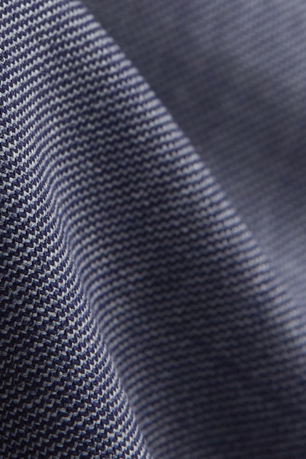 Costume single breasted half canvas, com lapela notched, 100% lã super 120'S com 17.75 µ - Azul violeta