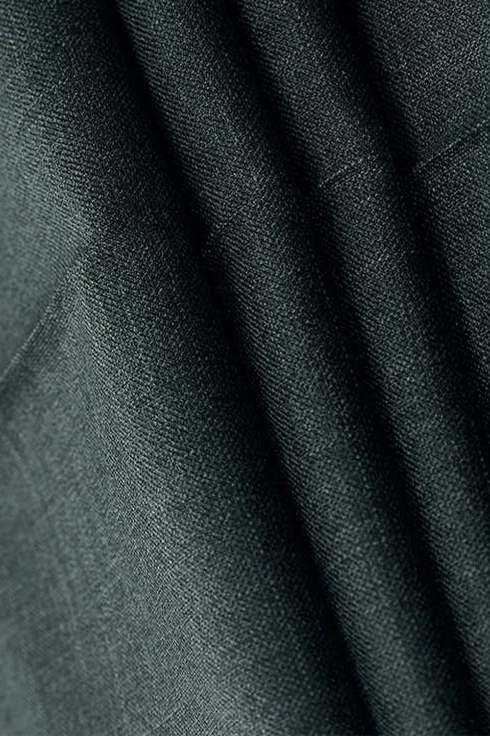 Costume single breasted em poliviscose, com lapela notched- Verde