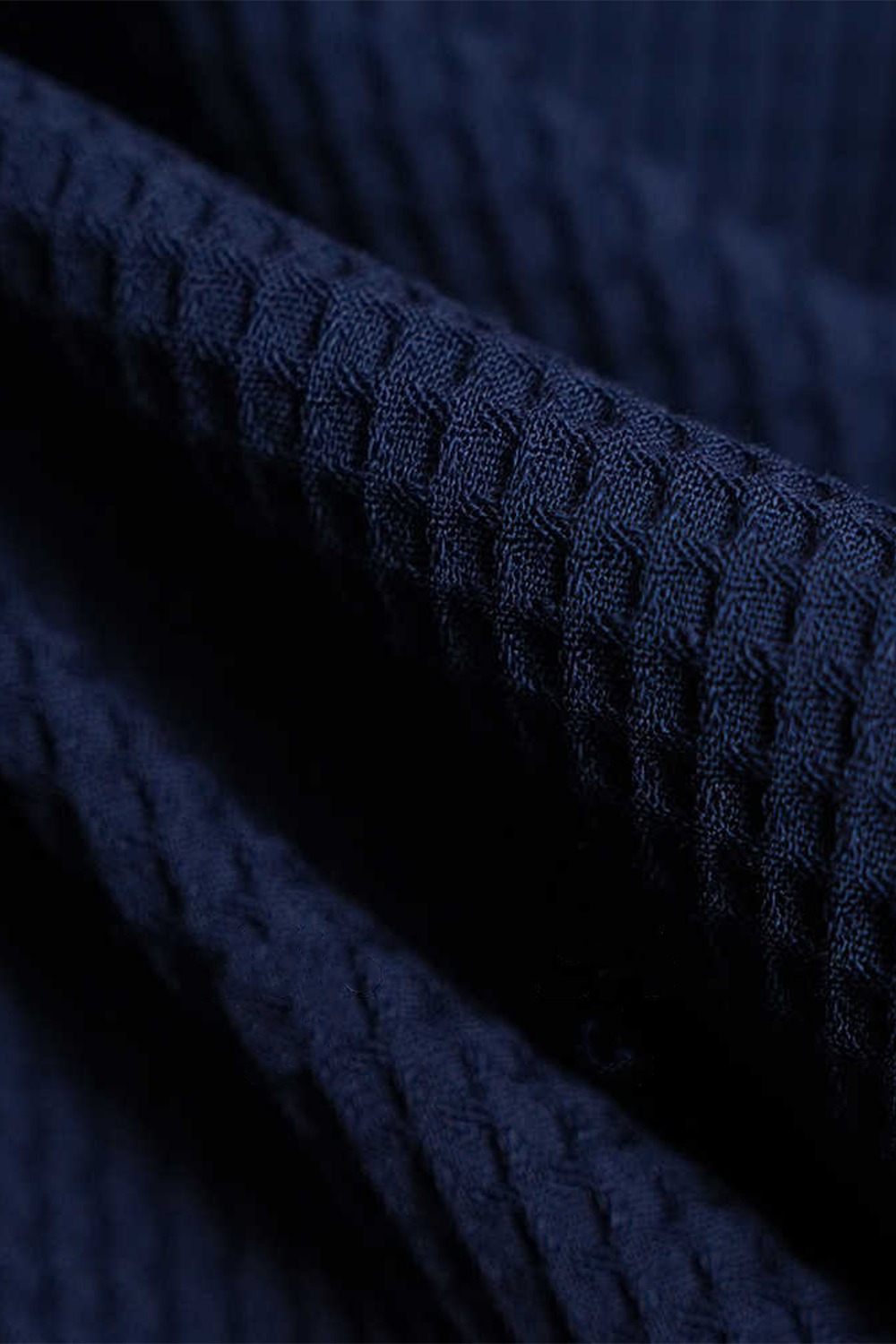 Lanificio F.lli Cerruti 1881 - Blazer single breasted com lapela notched, em lã com elastano, seersucker - Azul Royal