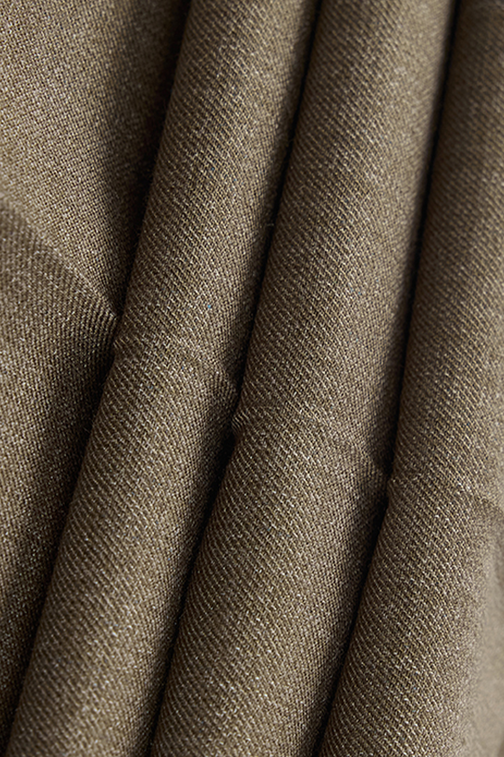 Costume single breasted em poliviscose, com lapela peak- Khaki