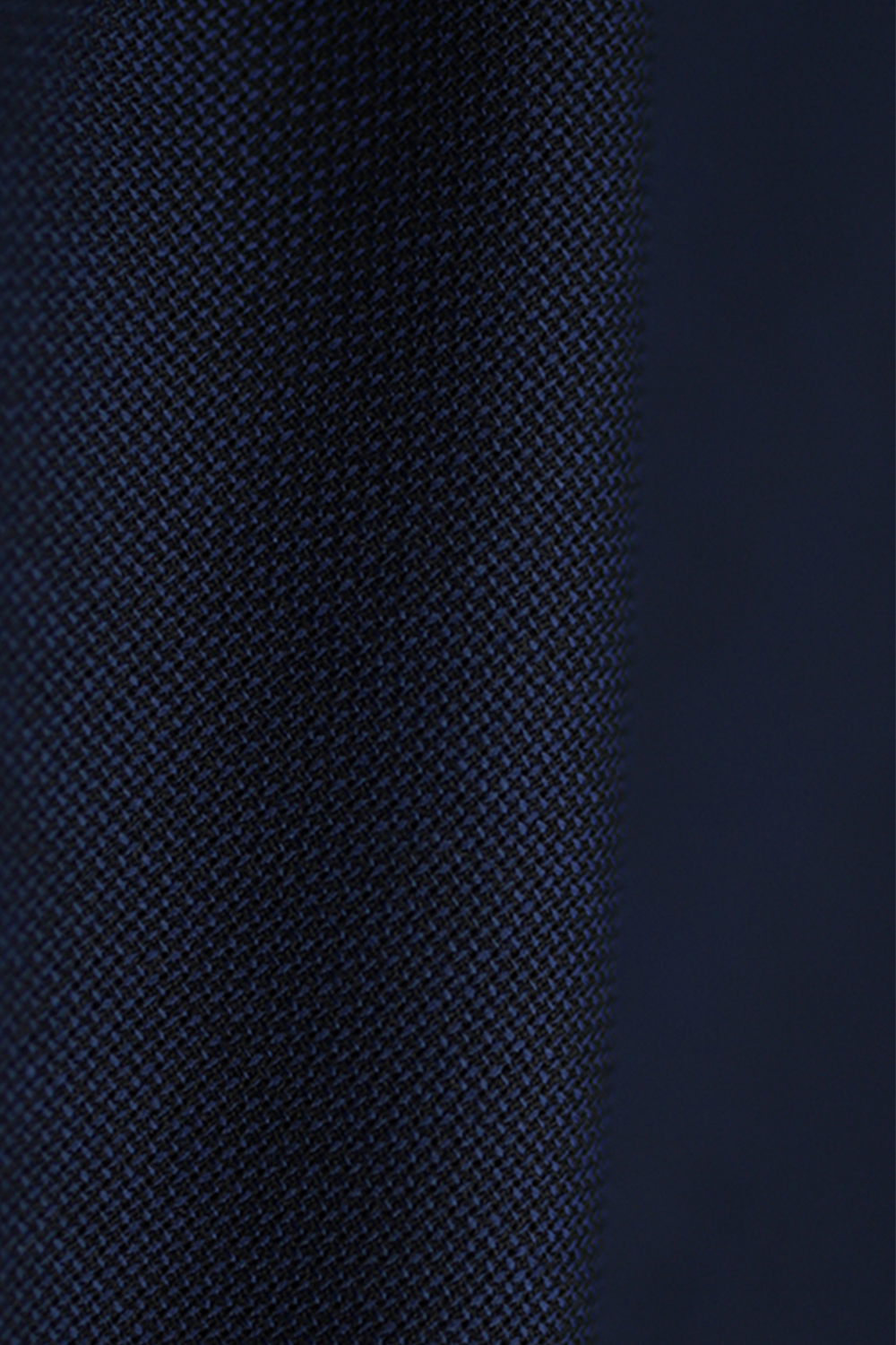 Blazer marinheiro, em lã tropical double breasted 6x4 com lapela peak large - Navy Azul