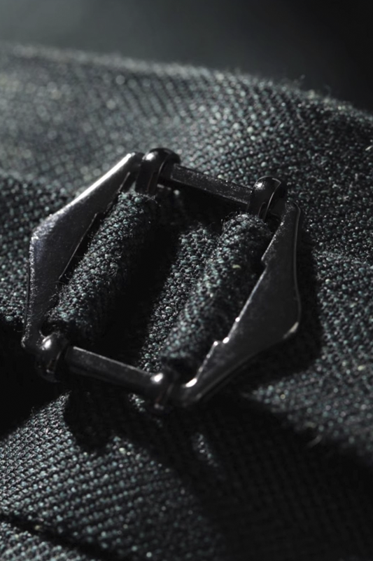 Calça de modelagem italiana, em lã, linho e seda - Verde