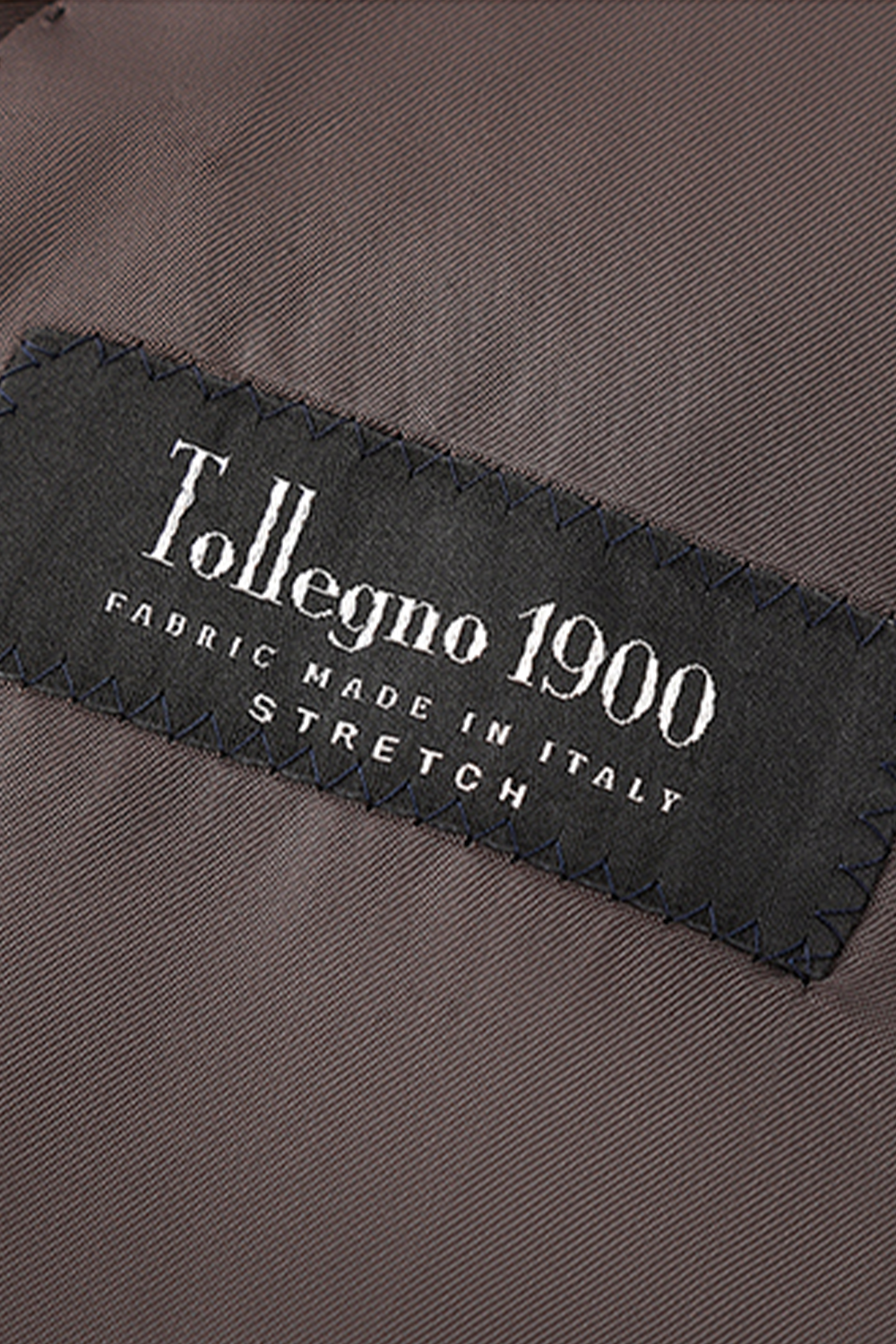 Lanifício Tollegno 1900 - Costume em lã merino, double breasted 6x2, half canvas com lapela peak