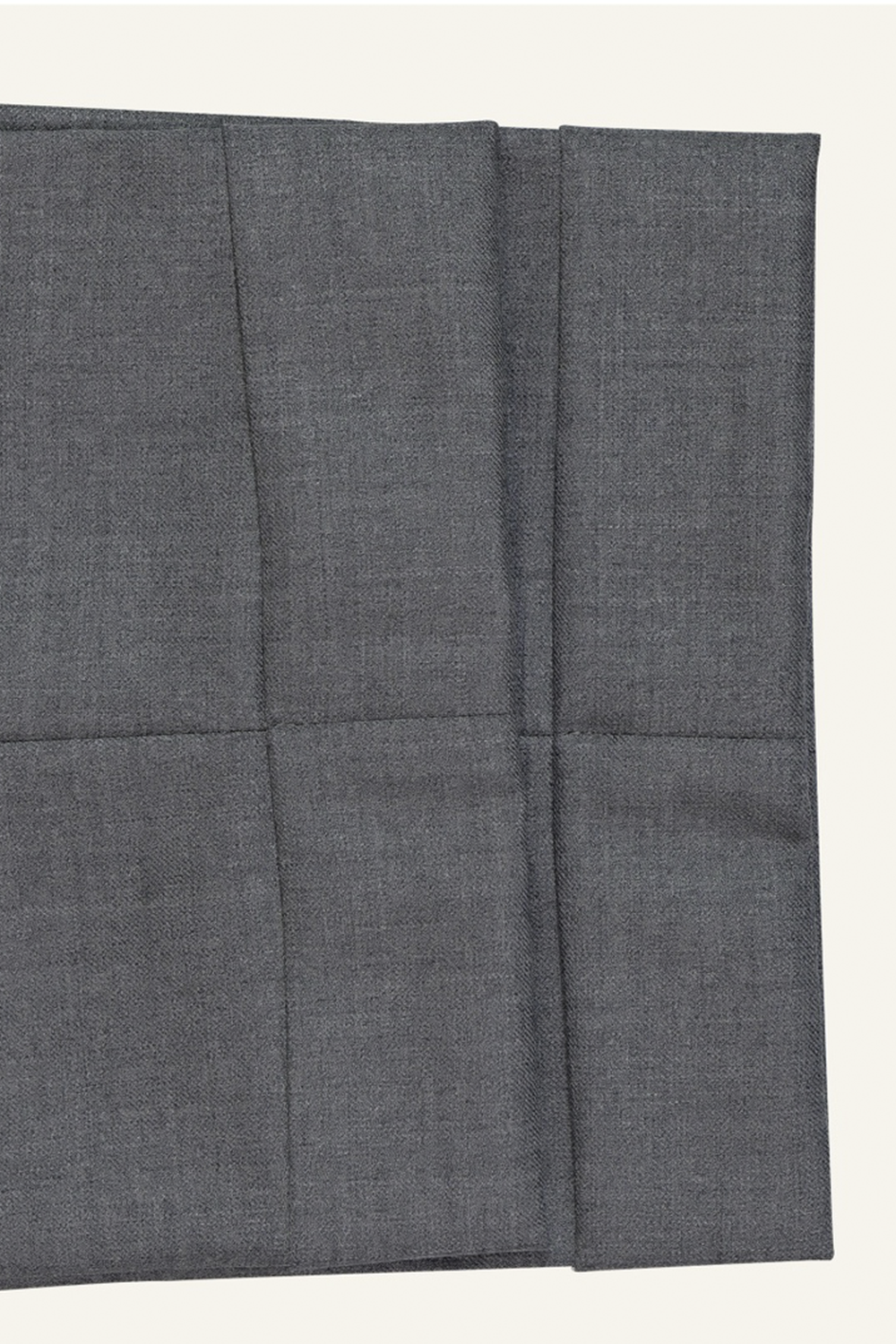 Lanifício T.Ingeniator - Calça em lã merino super 120's, 17.75µ, com ajuste lateral - Cinza