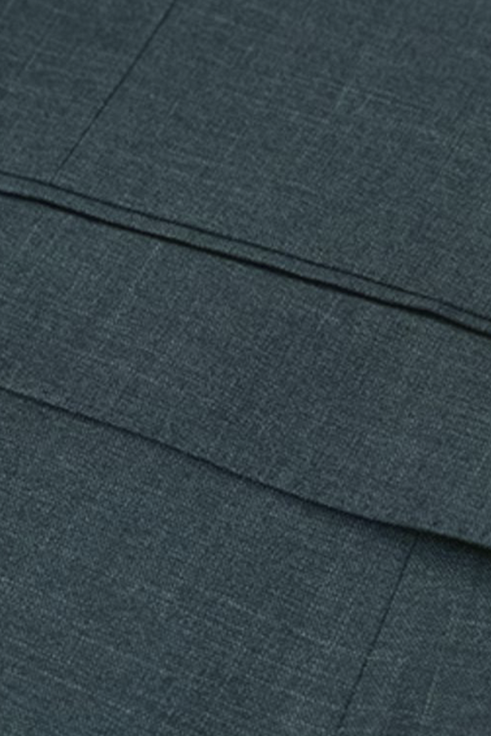 Costume single breasted em poliviscose, com lapela notched- Verde