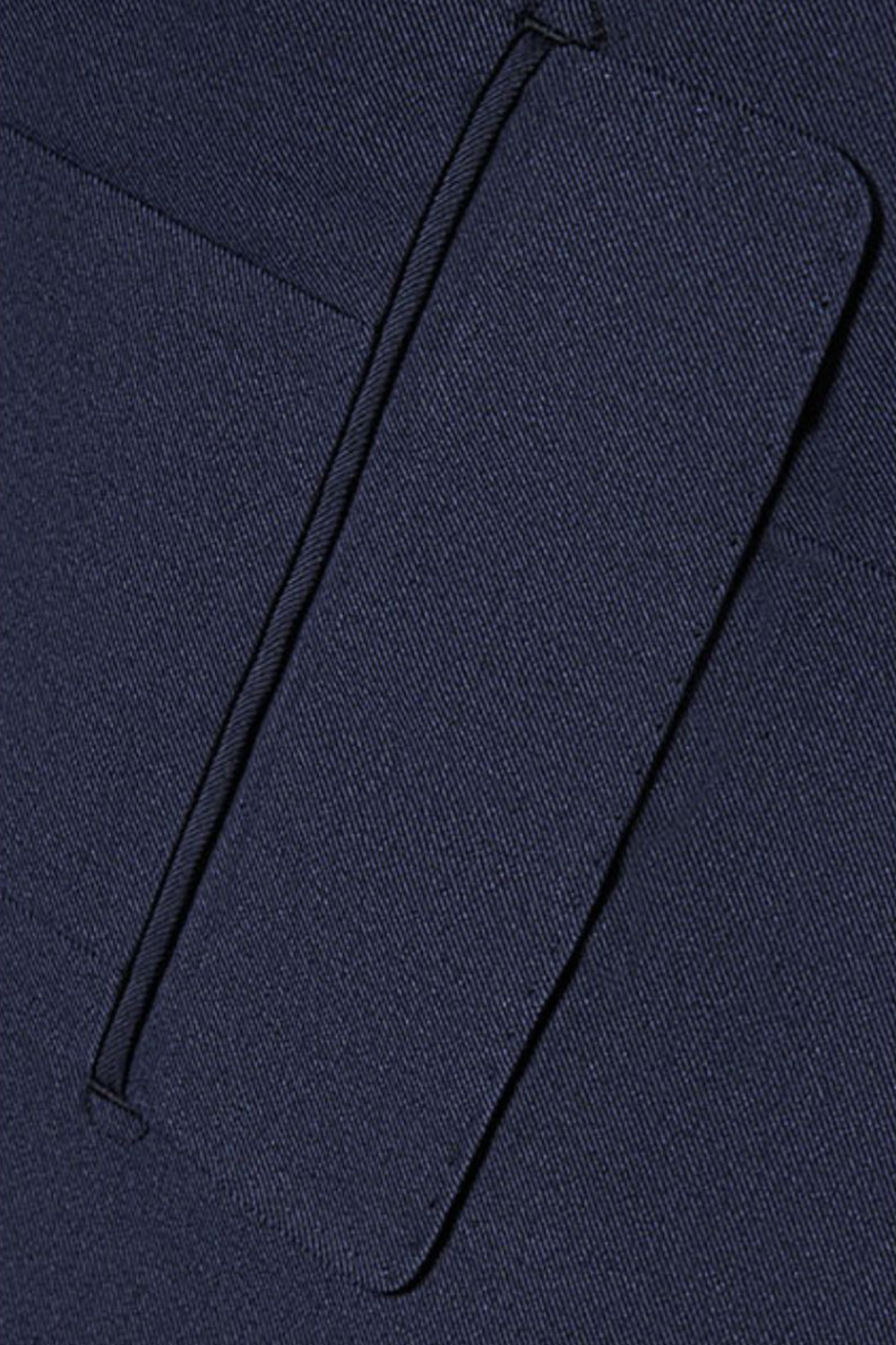 Costume single breasted em poliviscose e elastano, com lapela notched - Azul marinho