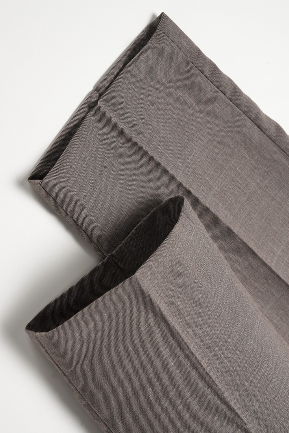 Costume single breasted em poliviscose, com lapela notched larga - Grandeur Taupe
