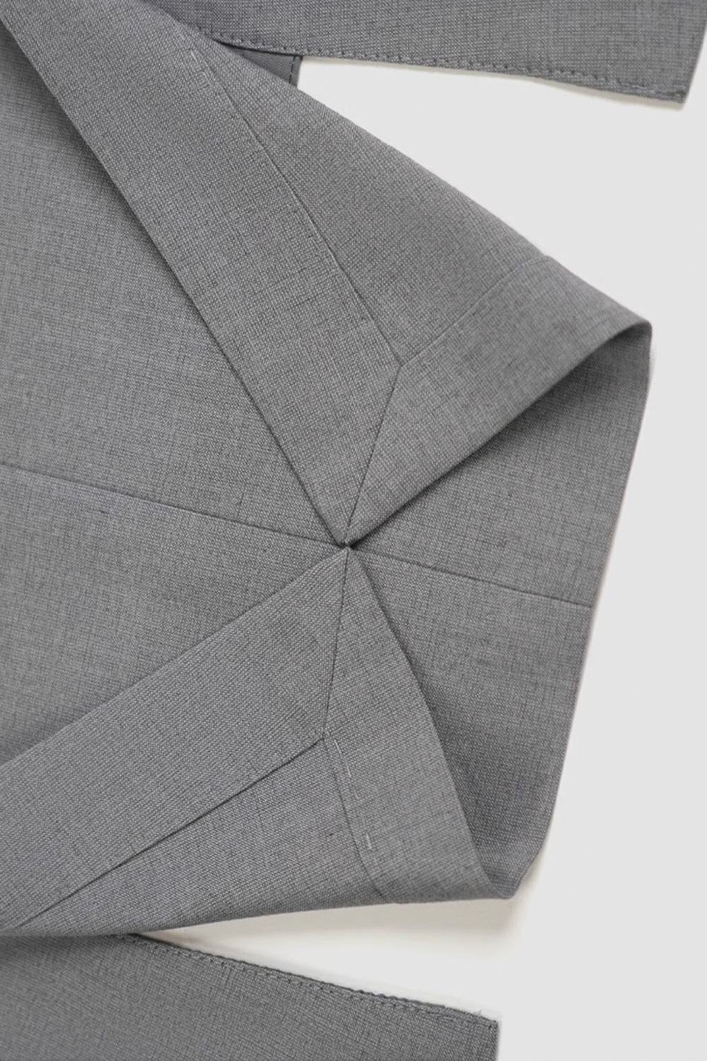 Blazer Easy Care (antimassado), desestruturado, single breasted, com lyocell e lapela notched - Cinza BPN