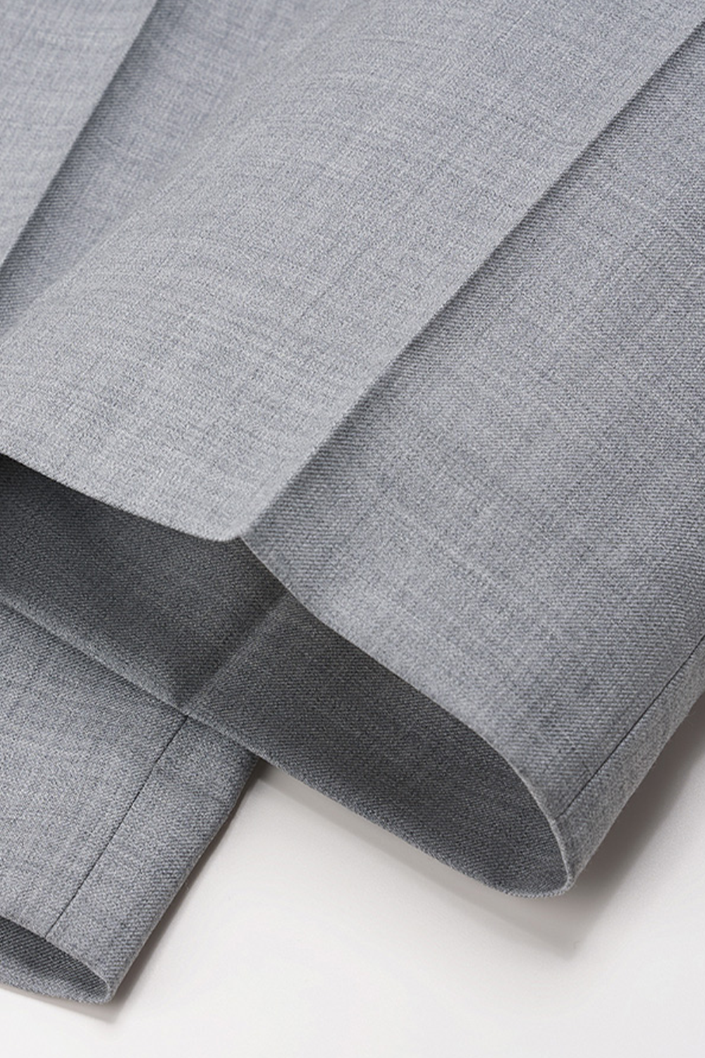 Lanifício Vitale Barberis Canonico - Calça em modelagem italiana, em lã merino 110'S, 18.25 µ, cintura alta, com ajustadores laterais - 3 Cores