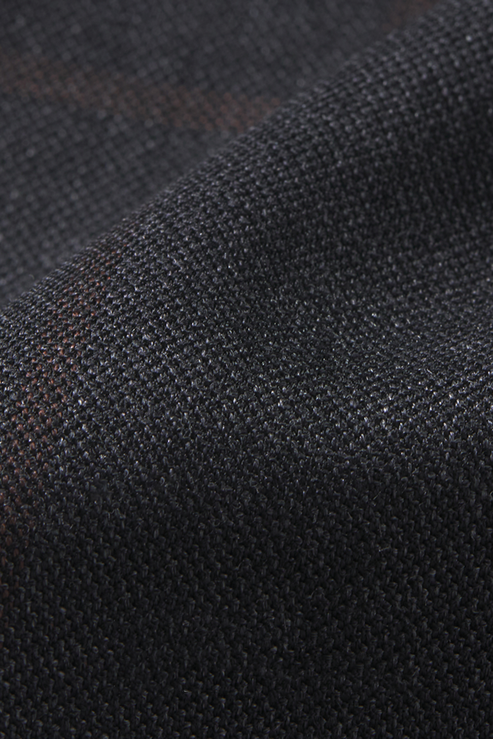 Calça de modelagem italiana, em lã merino 130's 17.25 micron, com ajuste lateral - Cinza Noturno