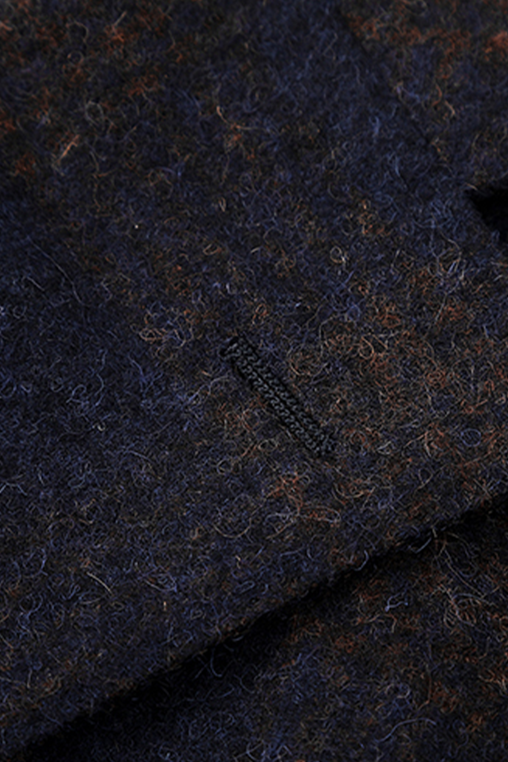 Lanifício Ferla - Blazer single breasted, desestruturado, lapela notched large em lã de alpaca, merino e nylon, super 100's, 330gm, flanelada - Padronagem