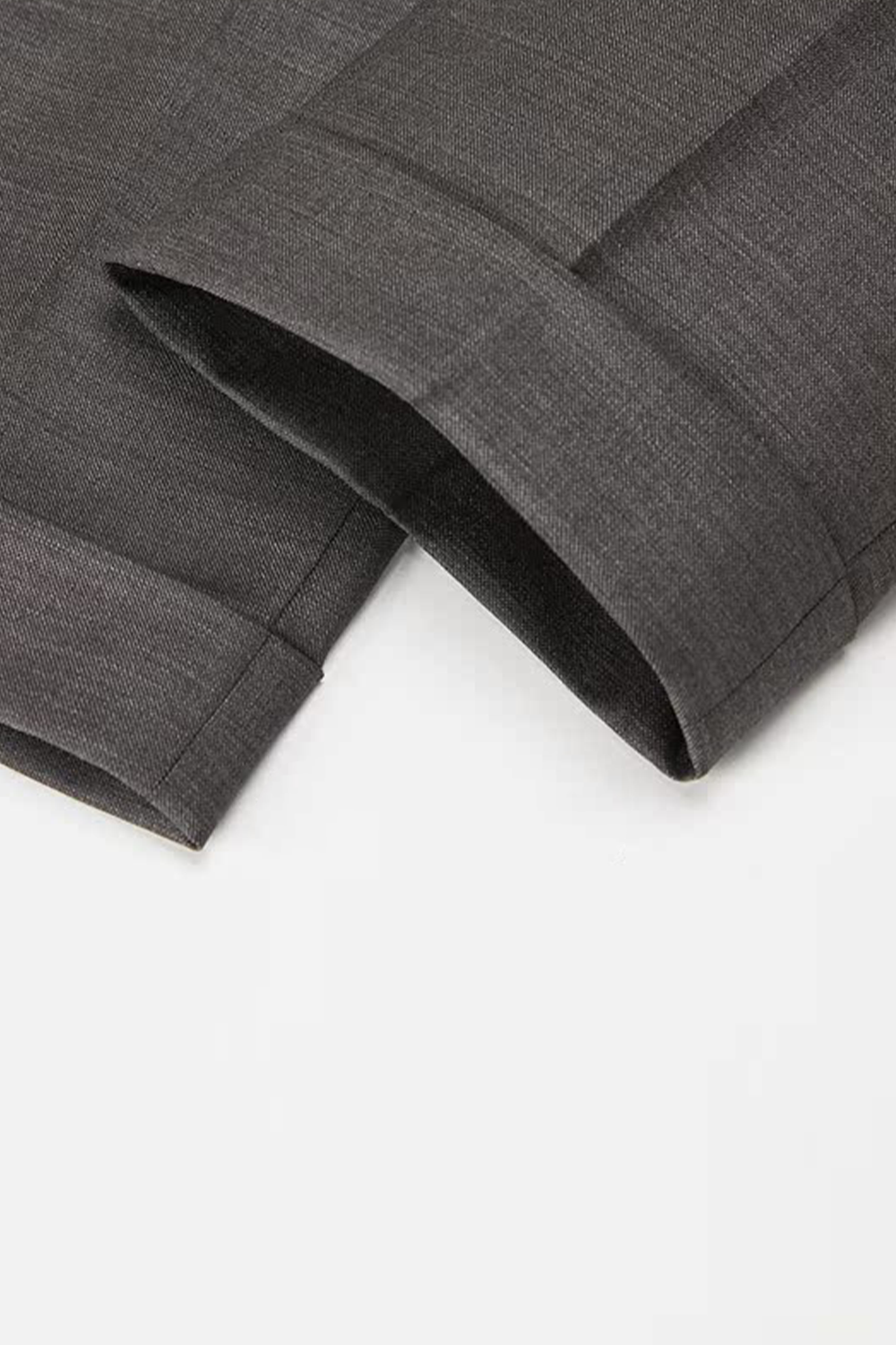 Lanifício Vitale Barberis Canonico - Costume double breasted 4x1, half canvas, lapela peak, em lã merino super 110 18.25 µ - Marrom Carvalho