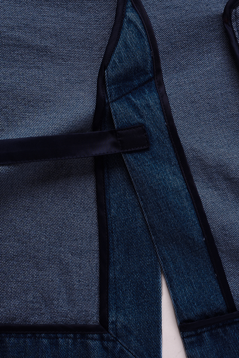 Blazer double breasted 6x2, desestruturado com lapela peak, 100% algodão - JEANS ACT