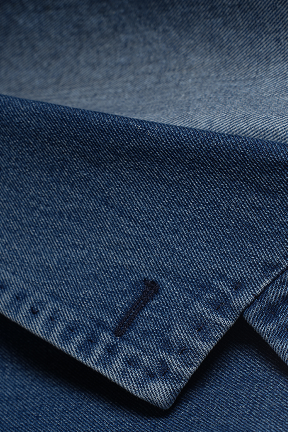 Blazer double breasted 6x2, desestruturado com lapela peak, 100% algodão - JEANS ACT