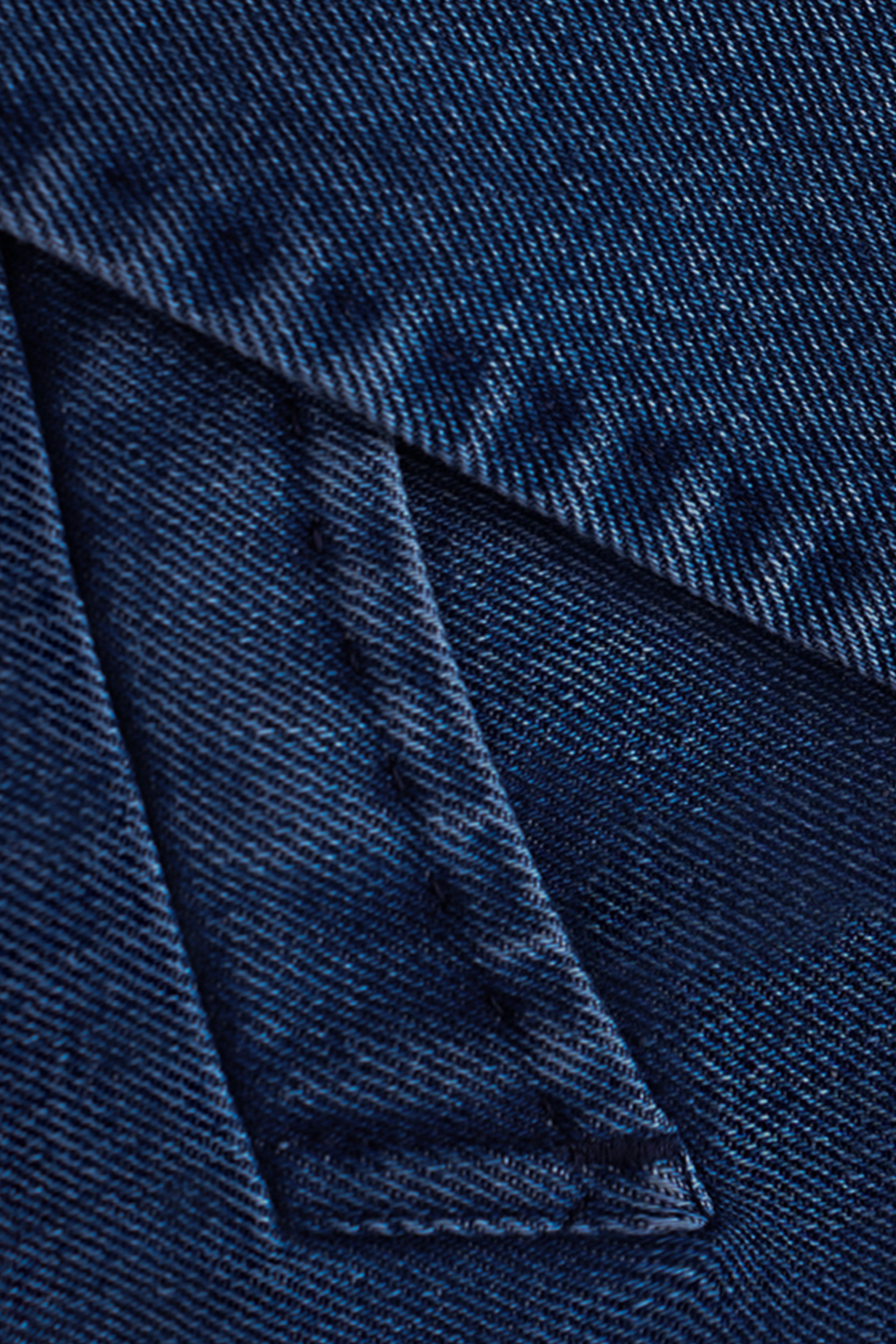 Blazer double breasted 6x2, desestruturado com lapela peak, 100% algodão - JEANS ACT