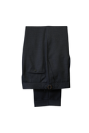 Ateliê Lynch - Calça em lã merino, super 110's 18.25 micron, com ajustadores laterais - Cinza noturno