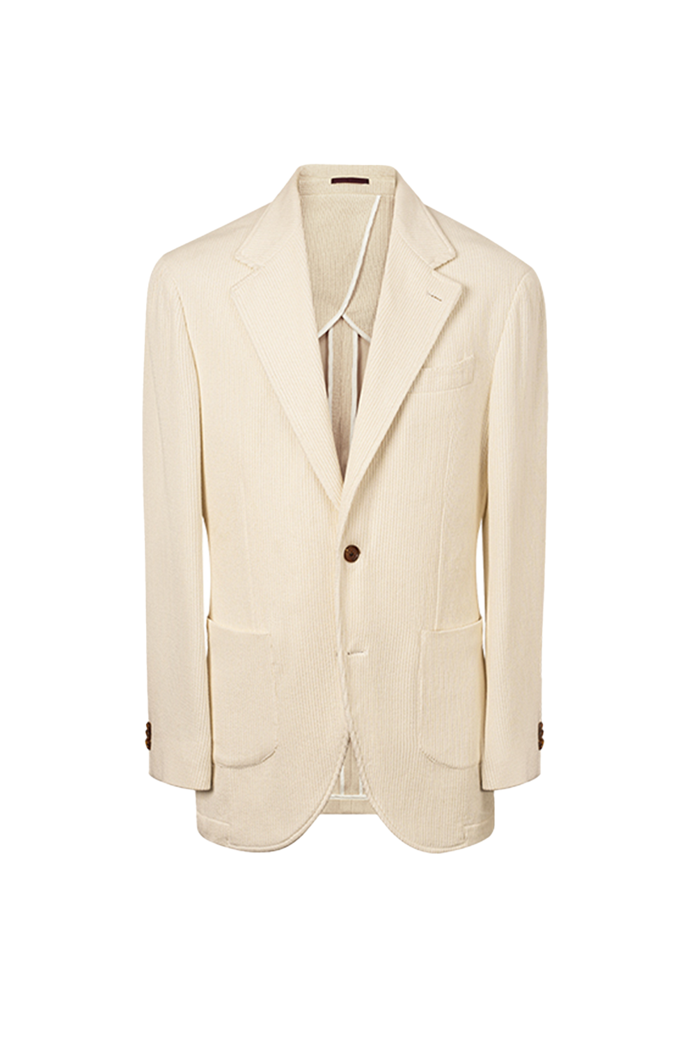 Blazer single breasted, desestruturado com lapela notched, em algodão, sorona e elastano - Sorona 3 cores ACT