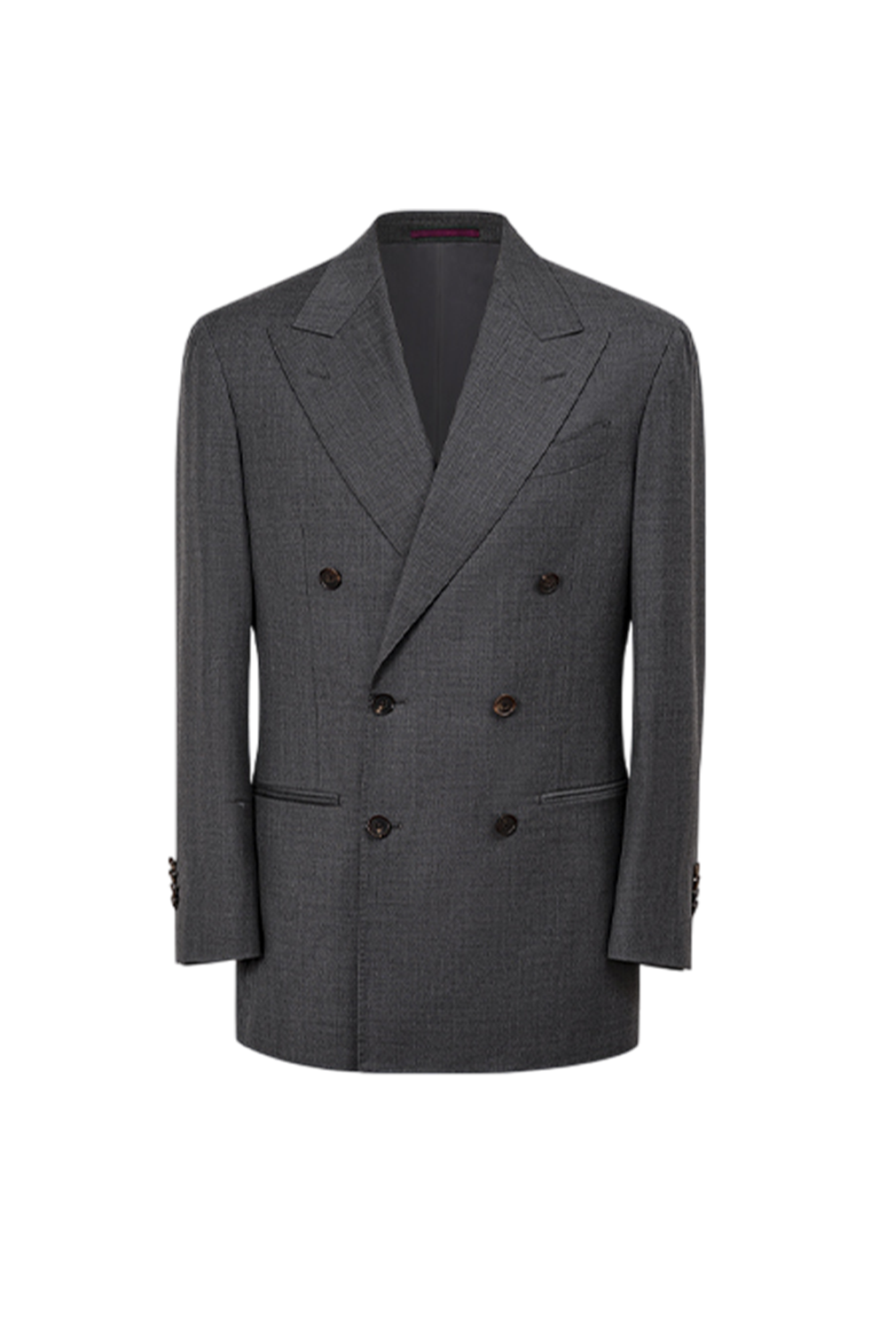 Blazer double breasted 6x2, com lapela peak, em lã tropical - 5 Cores ACT