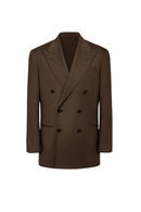 Blazer double breasted 6x2, com lapela peak, em lã tropical - 5 Cores ACT