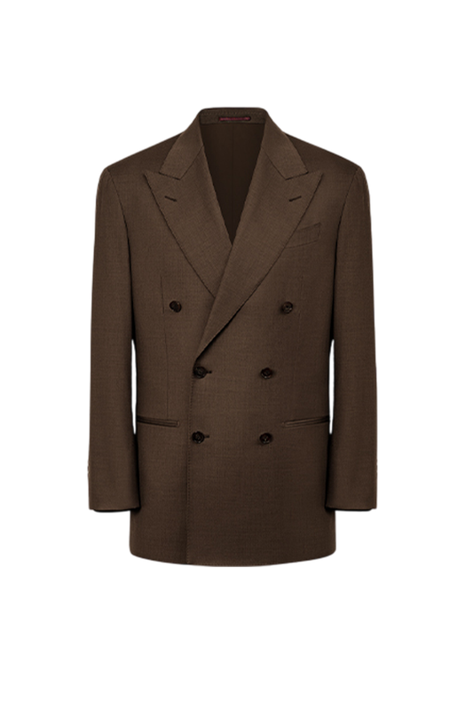 Blazer double breasted 6x2, com lapela peak, em lã tropical - 5 Cores ACT