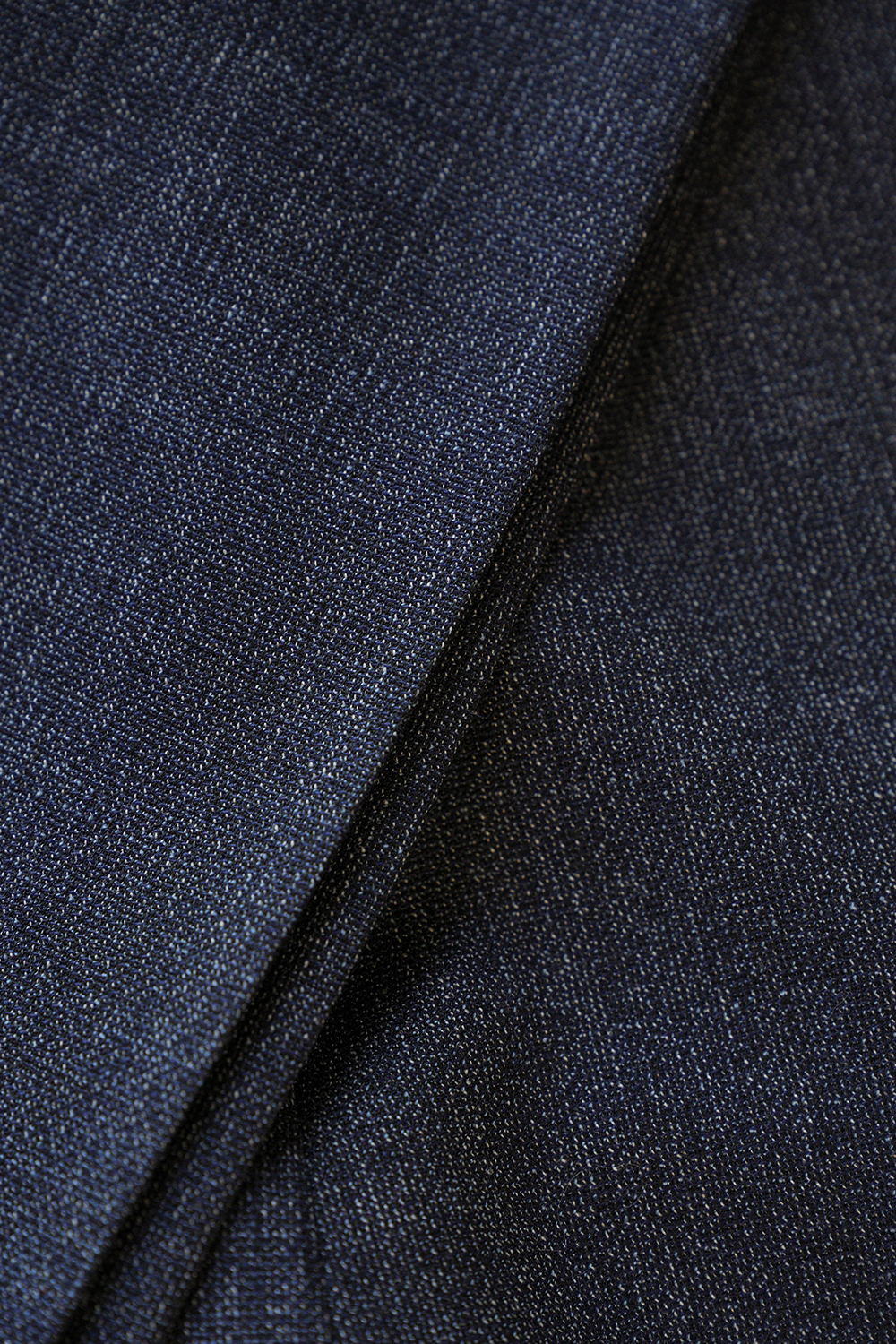 Ateliê Lynch - Calça em lã merino, super 110's 18.25 micron, com ajustadores laterais - Azul Índigo