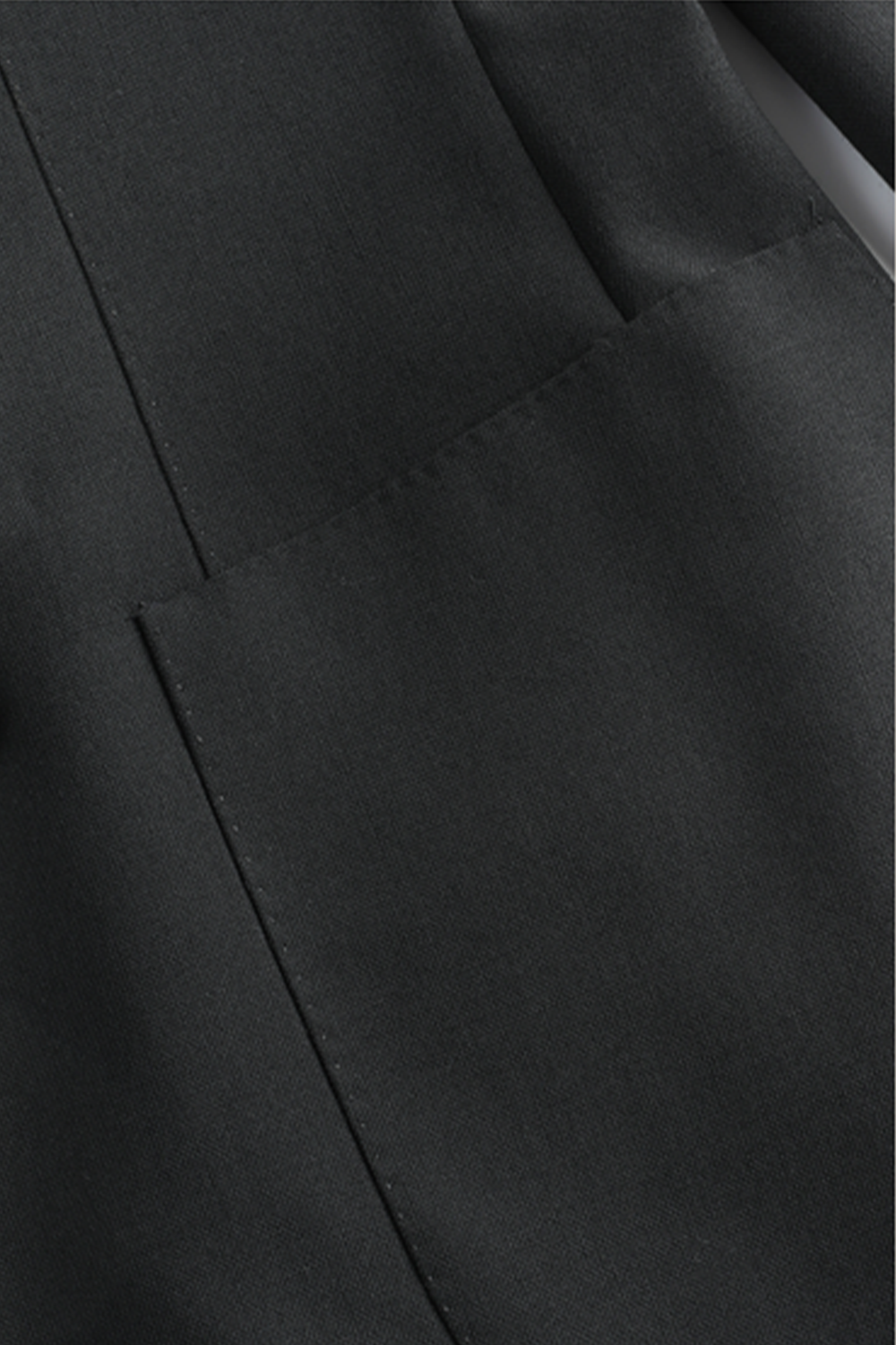 Costume double breasted 6x2, half canvas, lapela peak, em lã merino super 100 18.75 µ, 320g - Cinza FMY