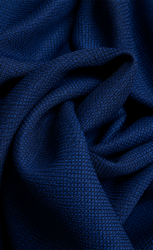 Blazer marinheiro, double breasted 6x2 em lã merino 110's 18.25 micron com lapela peak large - Azul marinho PYZ