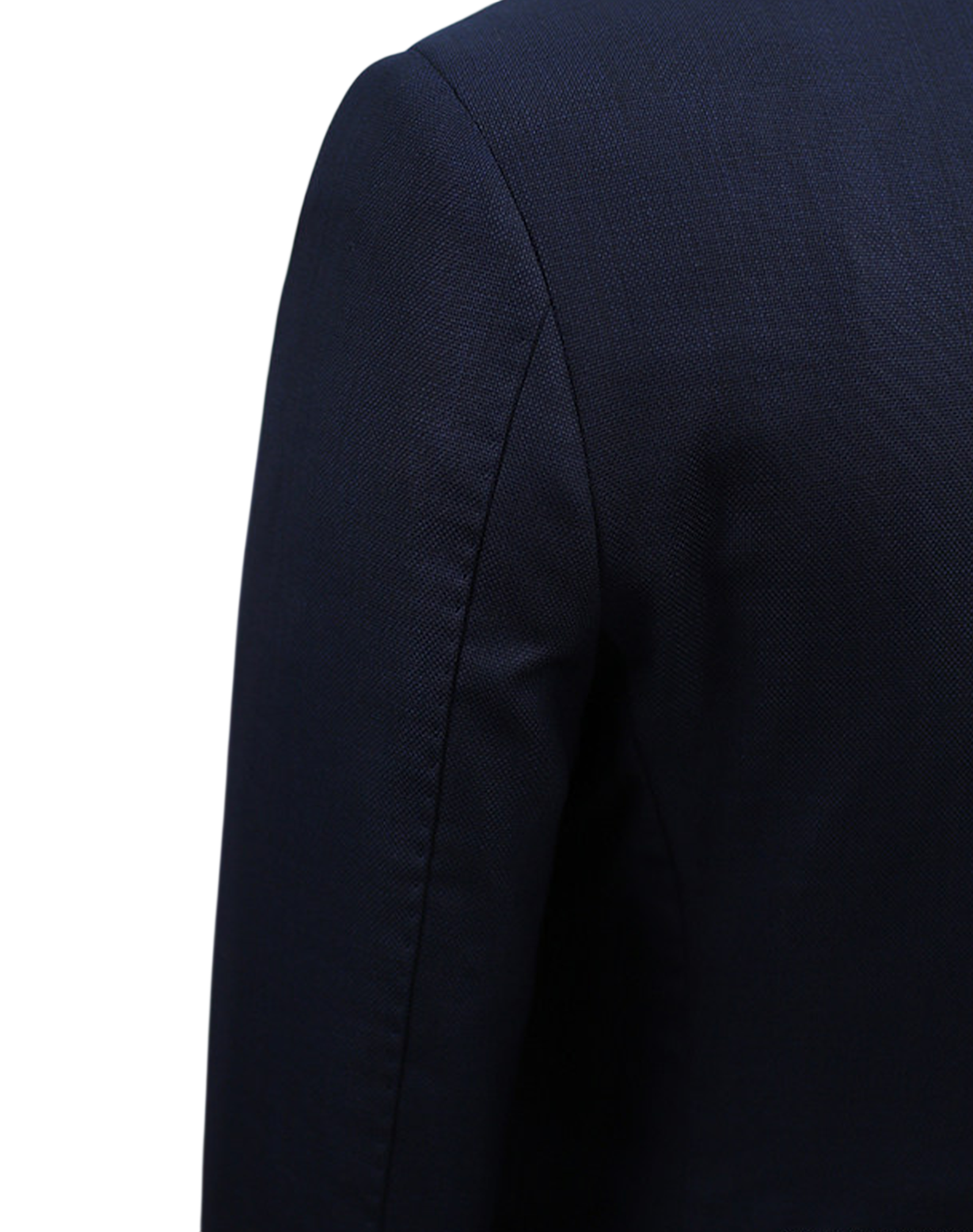 Blazer marinheiro, em lã tropical double breasted 6x2 com lapela peak large - Navy Azul HNR