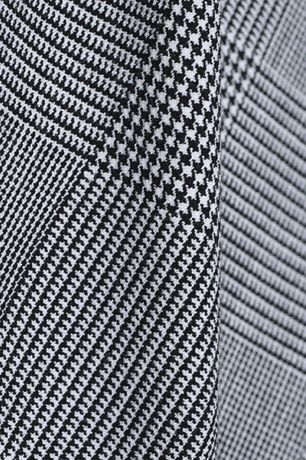 Blazer, double breasted 6x4 com lapela peak large - Cinza Principe de Galês HNR