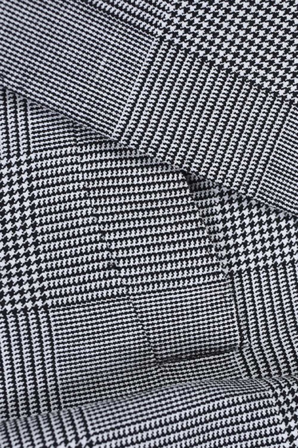 Blazer, double breasted 6x4 com lapela peak large - Cinza Principe de Galês HNR