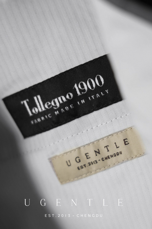 Lanifício Tollegno 1900 - Calça em lã merino, super 120's 17.75 micron, com pregas, barra italiana e ajustadores laterais - Cinza UGT