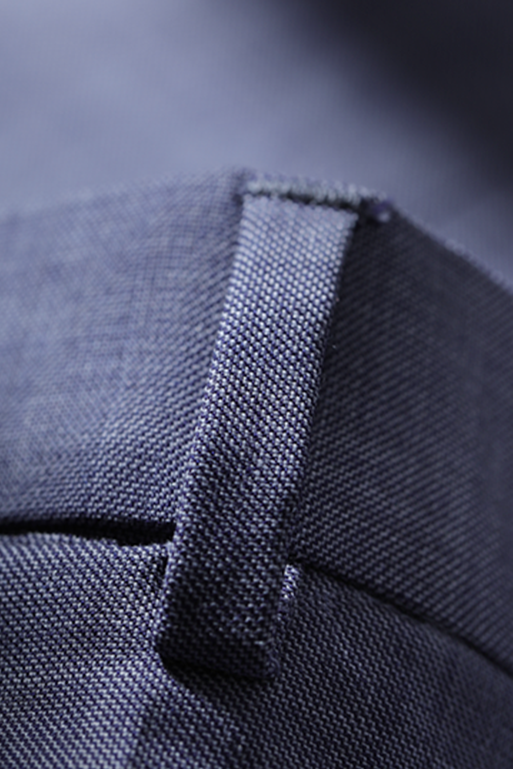 Costume single breasted, half canvas, lapela notched, em lã merino super 120 17.75 µ, - Azul Ardósia FYM